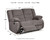 Ashley Tulen Gray Reclining Loveseat