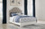 Ashley Blendon Rustic Brown Queen Upholstered Panel Bed