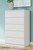 Ashley Onita White Chest of Drawers