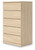 Ashley Onita White Chest of Drawers