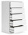 Ashley Onita Natural Chest of Drawers
