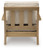 Ashley Clare View Beige Lounge Chair with Cushion