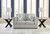 Benchcraft Evansley Pewter Loveseat
