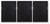 Ashley Honslow Brown Black White Wall Art (Set of 3)