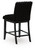 Ashley Lilyberg Black Counter Height Barstool (Set of 2)