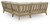 Ashley Clare View Beige 3-Piece Outdoor Sectional