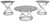 Ashley Hollynyx Chrome Finish Table (Set of 3)