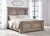 Ashley Blairhurst Light Grayish Brown King Panel Bed