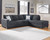 Ashley Altari Alloy 2-Piece Sectional with Chaise