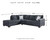 Ashley Altari Alloy 2-Piece Sectional with Chaise