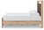 Ashley Hollymount Tan Queen Upholstered Platform Bed