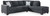 Ashley Altari Alloy 2-Piece Sectional with Chaise 87214/66/17