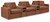 Ashley Modmax Granite 5-Piece Sectional 92104/46/57(2)/64/65
