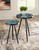 Ashley Clairbelle Teal Accent Table (Set of 2)