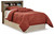 Ashley Trinell Brown Twin Bookcase Headboard
