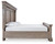 Ashley Blairhurst Light Grayish Brown California King Panel Bed
