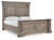 Ashley Blairhurst Light Grayish Brown California King Panel Bed