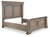 Ashley Blairhurst Light Grayish Brown California King Panel Bed