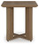 Ashley Serene Bay Dark Brown Outdoor End Table