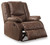 Ashley Bladewood Coffee Recliner
