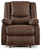 Ashley Bladewood Coffee Recliner