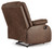 Ashley Bladewood Coffee Recliner