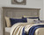 Ashley Lettner Light Gray King/California King Panel Headboard