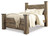 Ashley Trinell Brown Queen Poster Bed