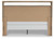 Ashley Hollymount Tan King Upholstered Panel Bed