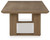 Ashley Serene Bay Dark Brown Outdoor Coffee Table