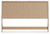 Ashley Cielden Two-tone King Panel Headboard