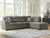 Benchcraft Olten Mocha 2-Piece Sectional with Chaise 31304/17/66