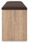 Ashley Hollymount Tan Brown Bedroom Storage Bench