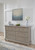 Ashley Lettner Light Gray Dresser