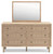Ashley Cielden Two-tone Dresser and Mirror