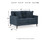 Ashley Bixler Olive Loveseat