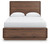 Ashley Hollinaze Walnut Brown Queen Panel Bed