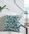 Ashley Seanow Next-Gen Nuvella Green Turquoise White Pillow