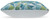 Ashley Seanow Next-Gen Nuvella Green Turquoise White Pillow