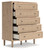 Ashley Cielden Two-tone Chest of Drawers
