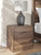 Ashley Hollinaze Walnut Brown Nightstand