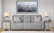 Ashley Biscoe Pewter Power Reclining Sofa