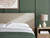 Ashley Cielden Soft Gray California King Upholstered Bed with Roll Slats