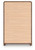 Ashley Hollinaze Walnut Brown Chest of Drawers