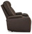 Ashley Schooner Rocks Umber Power Recliner