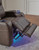 Ashley Schooner Rocks Umber Power Recliner