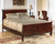 Ashley Alisdair Reddish Brown Queen Sleigh Bed
