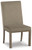 Ashley Chrestner Gray Brown Dining Chair (Set of 2)