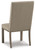 Ashley Chrestner Gray Brown Dining Chair (Set of 2)