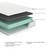 Ashley Chime 8 Inch Memory Foam White Twin Mattress in a Box